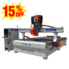 ATC CNC Oscillating Knife Cutting Router Machine with CCD Camera for precision cutting