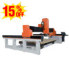 CNC Stone Marble Cutting Machine with Saw Blade and Spindle Bridge Saw
