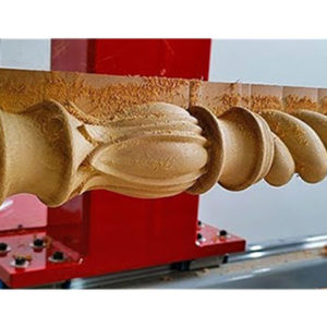 cnc router with the 4th axis