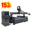 Disc Automatic Tool Changer CNC Router with Rotary Axis for precise multi-axis woodwork