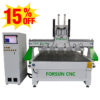 CNC Woodworking Router machine with Multi-spindles