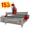 CNC Router Machine with Two Spindles and Simple ATC for Woodworking