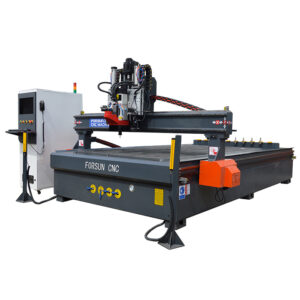 ATC CNC Router Oscillating Knife Cutting Machine with CCD & V-cut CNC Router with Oscillating Knife, CCD Camera, and V-cut for versatile cutting applications