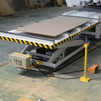 auto loading table of nesting CNC router machine
