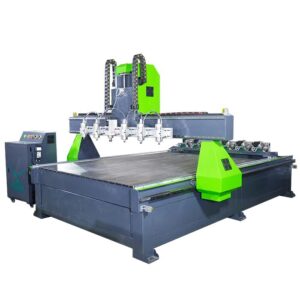 CNC Router with 6 Spindles and 6 Rotary Axis for wood plastic metal foam is on sale