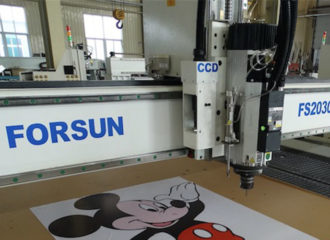 cnc router with CCD Camera