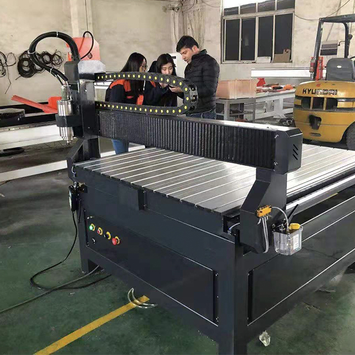 customer visit for CNC Router