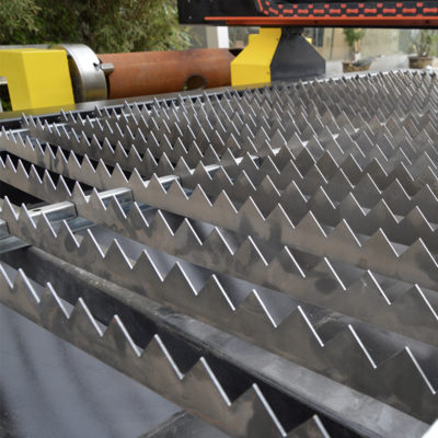 knife table of CNC plasma cutter