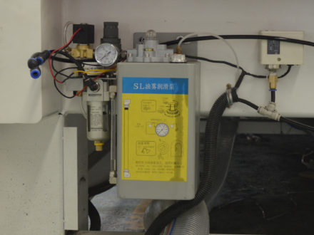 Mist cooling cooling system for aluminum CNC router