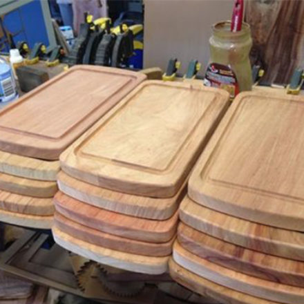 wood project by cnc router machine