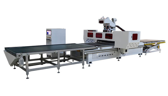 Nesting CNC router machine