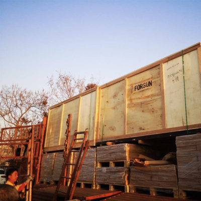 CNC router machine plywood packing and delivery