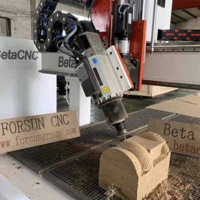 Rotary Axis or 3D working of 4-axis CNC wood router machine