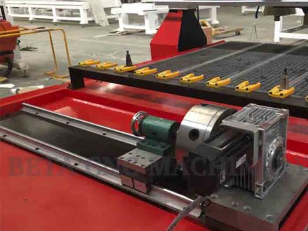 router cnc with rotary axis