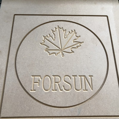 wood engraving by wood router