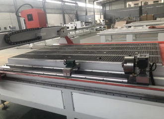 CNC wood router machine with rotary axis