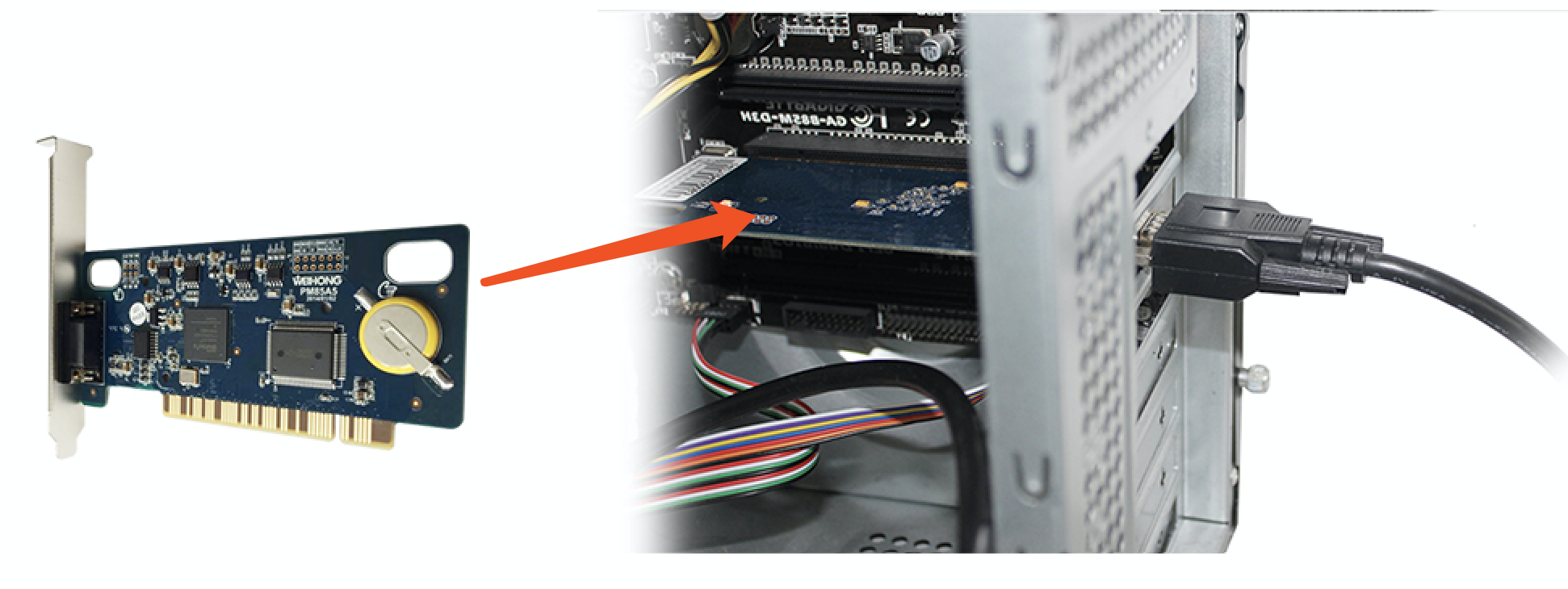 installation of NC Studio 95A Card