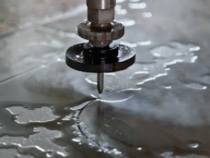 Waterjet metal cutting